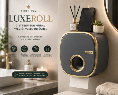Aurensa LuxeRoll — Gris Ardoise